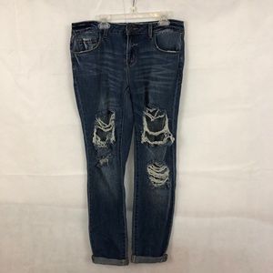 Refuge Women's Ripped Denim Jeans Size 4